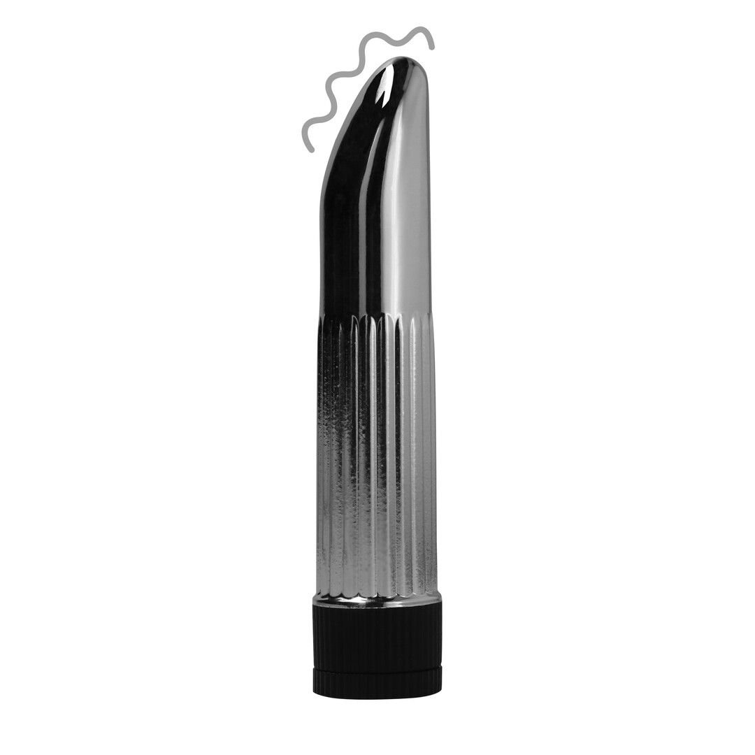 GC by Shots Lady Vibe Chrome Zilver Mini Vibrator