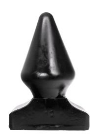 All Black getapereerde plug 23 cm