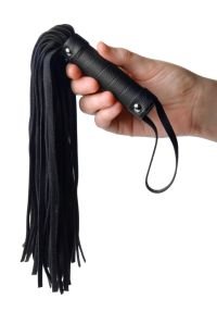 XR Brands Pleather Pleasure Mini Compacte PU Leren Flogger, afbeelding 2