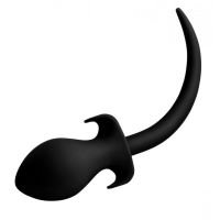 XR Brands Woof XL siliconen puppy staart buttplug, afbeelding 3