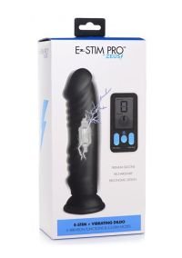 XR Brands E-Stim siliconen dildo met afstandsbediening, afbeelding 2