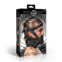 XR Brands Gevoelde hoofd harnas en muzzle, afbeelding 2