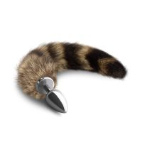 Crushious Foxy Metalen Anaalplug met Staart