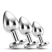 Crushious Bijou Gradueel Anaalplug Set met Steentjes