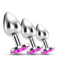 Crushious Bijou Gradueel Anaalplug Set met Steentjes, afbeelding 7