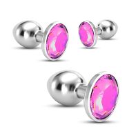 Crushious Bijou Gradueel Anaalplug Set met Steentjes, afbeelding 9