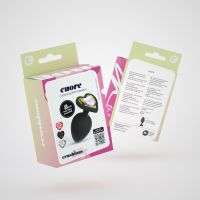 Crushious Cuore buttplug, verwisselbare steentjes, medium, afbeelding 2