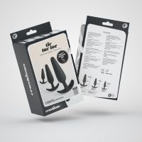Crushious Tic Tac Toe buttplug trainingsset siliconen, afbeelding 2