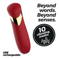 Crushious Blinders oplaadbare vibrator rood, afbeelding 6