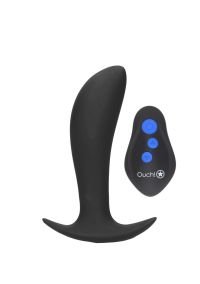 Ouch! electro-stim vibrerend anaalplug afstandsbediening