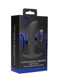 Ouch! electro-stim vibrerend anaalplug afstandsbediening, afbeelding 2