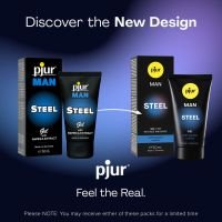Pjur MAN Steel Massage Gel Warming Tingling, 50ml, afbeelding 2