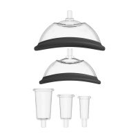 Pumped by Shots Automatische Tepel- en Vulva Zuigpomp met Tong, afbeelding 4