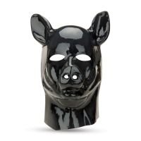 Prowler Red Latex Varkens hood met Gemodeleerde Snuit