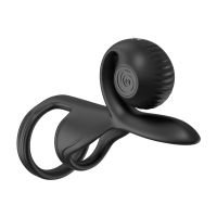 Snail Vibe JOVI koppel ring stimulator, zwart, afbeelding 4