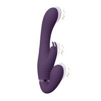 VIVE Suki Vibrerende Strapless Strap-On Paars
