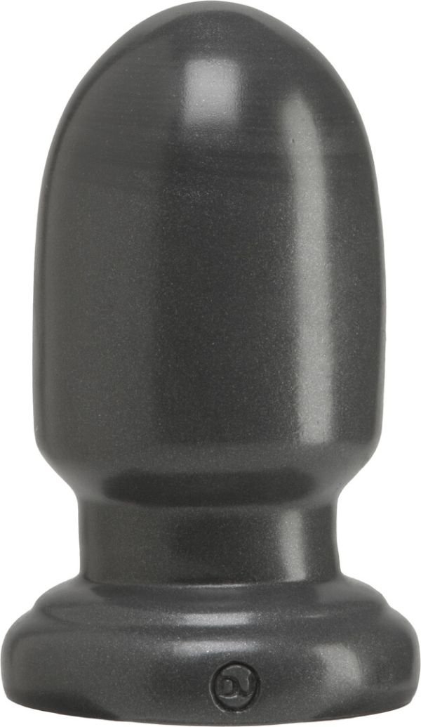 Doc Johnson Shellshock klein grijs anaal buttplug
