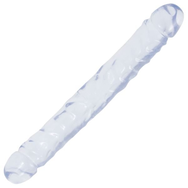 Doc Johnson Jr. Double Dong 30cm Transparant Helder