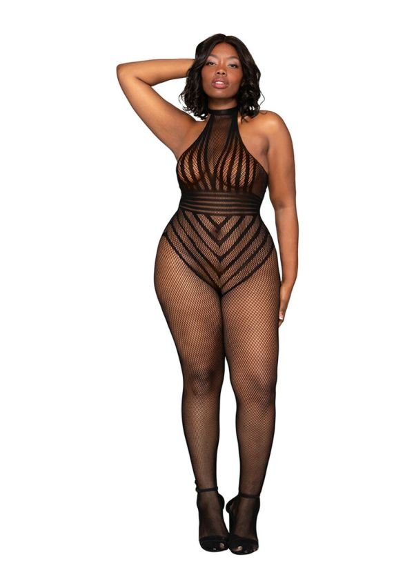 Dreamgirl Visnet Lichaamsbeenmode Teddy