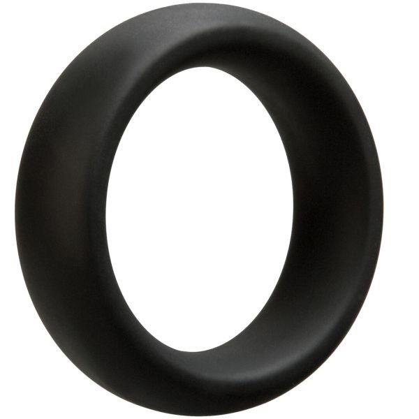 Doc Johnson OptiMale 45mm Zwart Siliconen Grote Ring