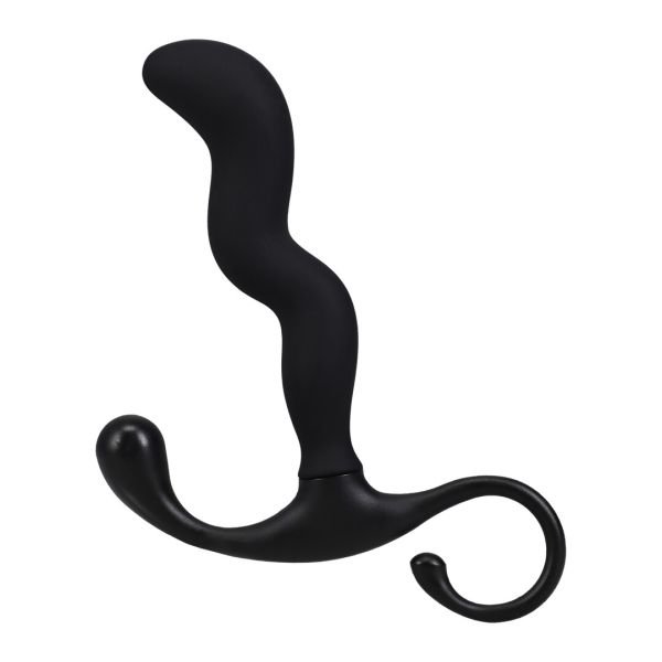 Doc Johnson OptiMALE Zig Zag Zwart Siliconen Prostaatmassager