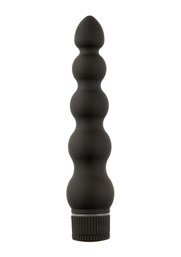 Doc Johnson Zwart Magie Gerimpelde Vibrator 18 cm