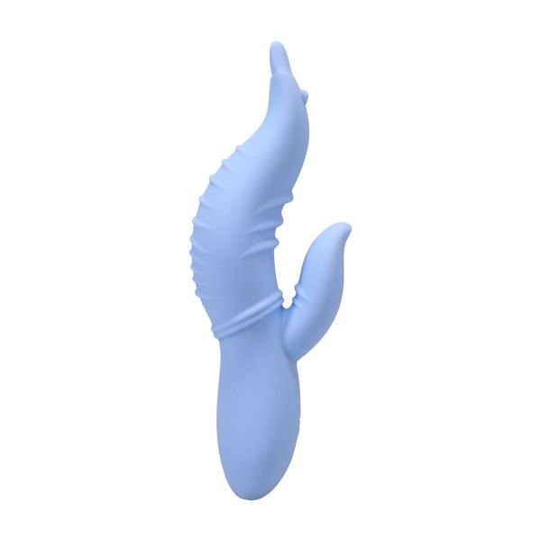 Doc Johnson Seahorse Siren Verwarmings Golf Konijn Vibrator