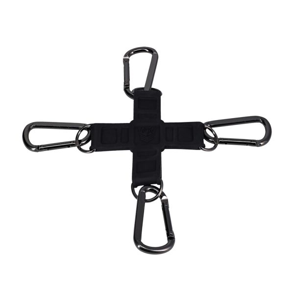 Doc Johnson Tactical Hogtie met stalen D-ringen