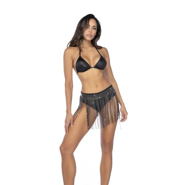 Mapalé Glam Rhinestone Fringe Heupgordel
