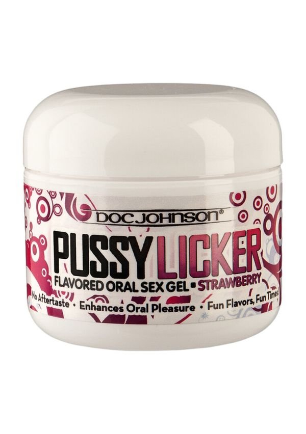 Doc Johnson Pussy Licker Aardbei Gearomatiseerde Gel 57 ml