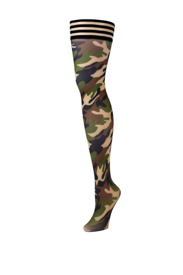 Kix'ies Alex camouflage visnet bovenbeen, Bovenbeen