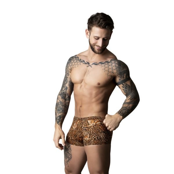 Male Power Luipaard Zak Short met Cockring