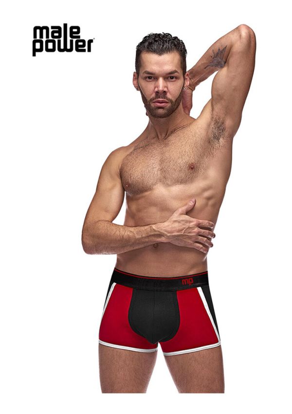 Male Power retro sport katoen panel short