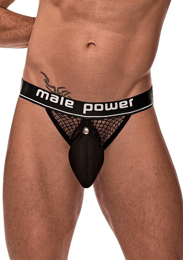 Male Power Jock met Ingebouwde Cockring