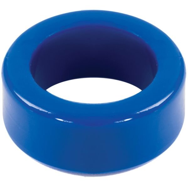 Doc Johnson Stretch-To-Fit Flexibele Cockring, Blauw