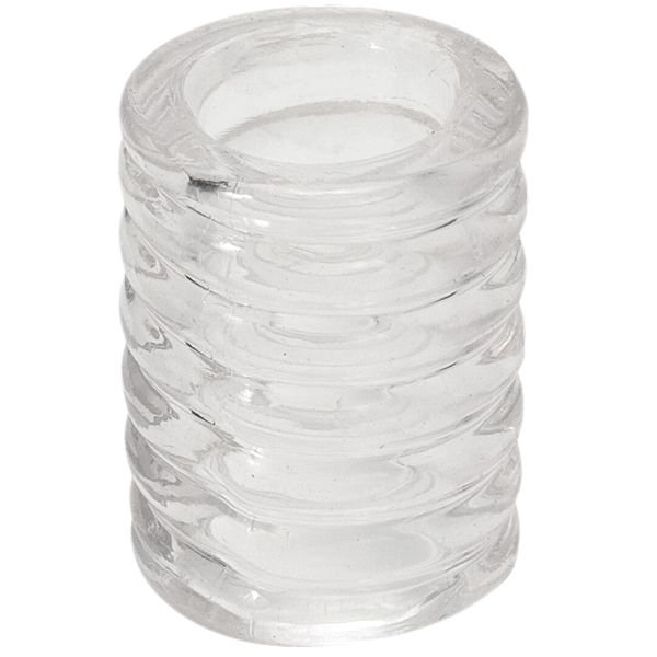 Doc Johnson Cockcage Geribbelde Penissleeve, Helder