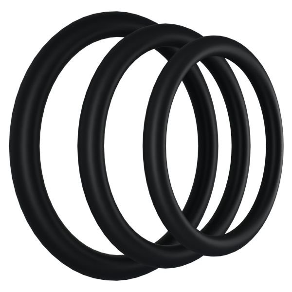 Doc Johnson Gasket Cockring Driepack TPE