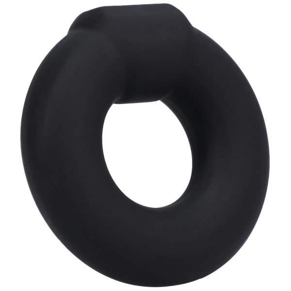 Doc Johnson Mega Ring Zwart Siliconen Geknobbelde Cockring