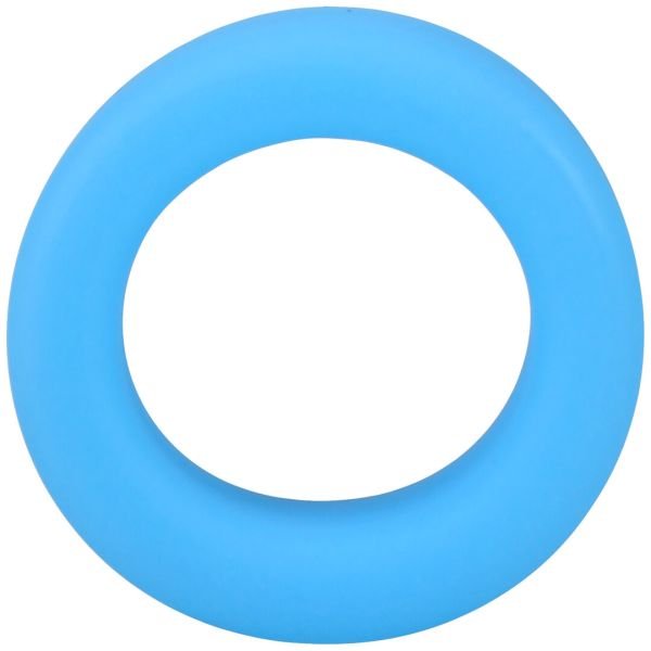 Doc Johnson Big O Blauw Glow Siliconen Cockring