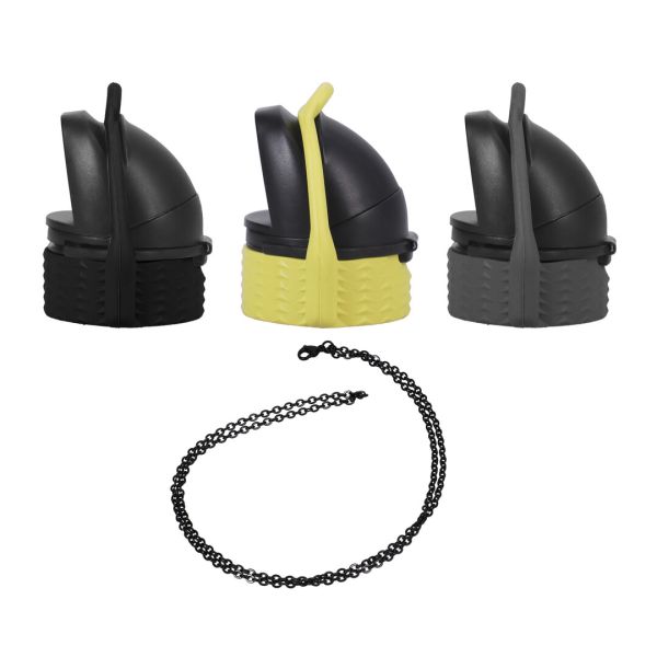 Doc Johnson EZ Top Set 3 Kleuren Lek-Proof Doppen