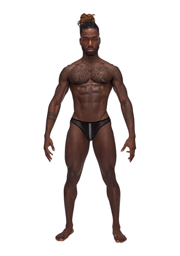 Male Power onyx landingsstrip bikini brief
