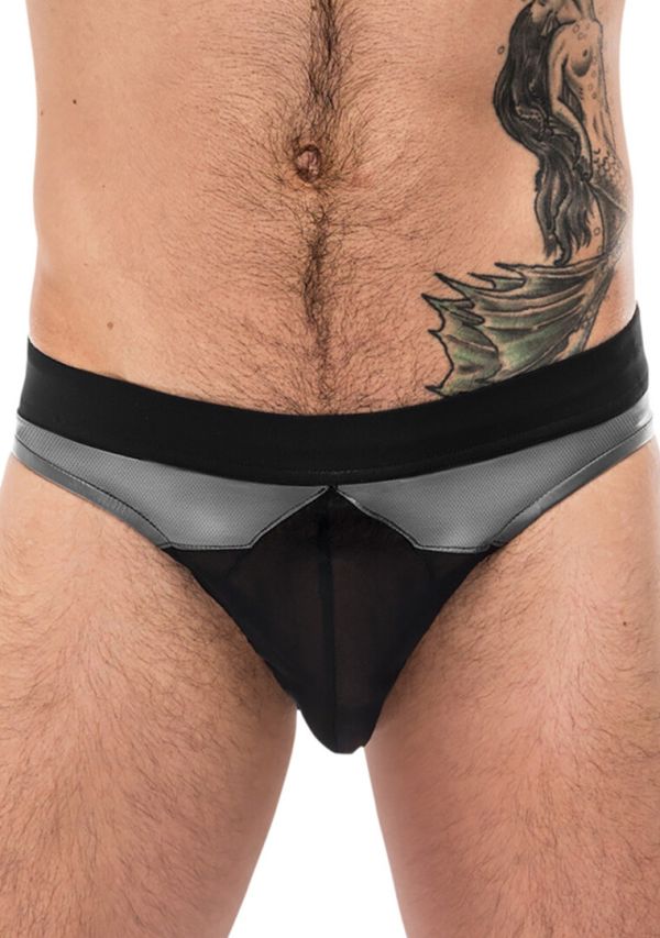 Male Power bikini met mesh inzetten