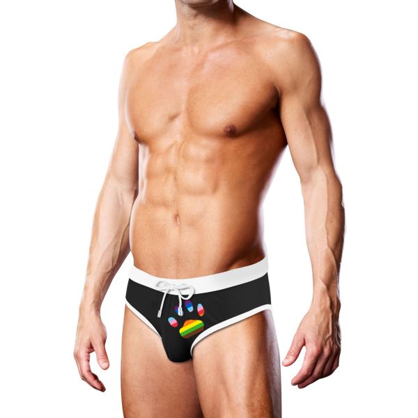 Prowler Zwart Brief met Pride Paw