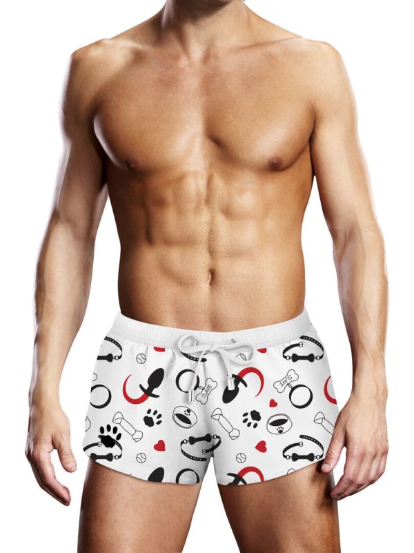 Prowler Puppie Print Zwembroek