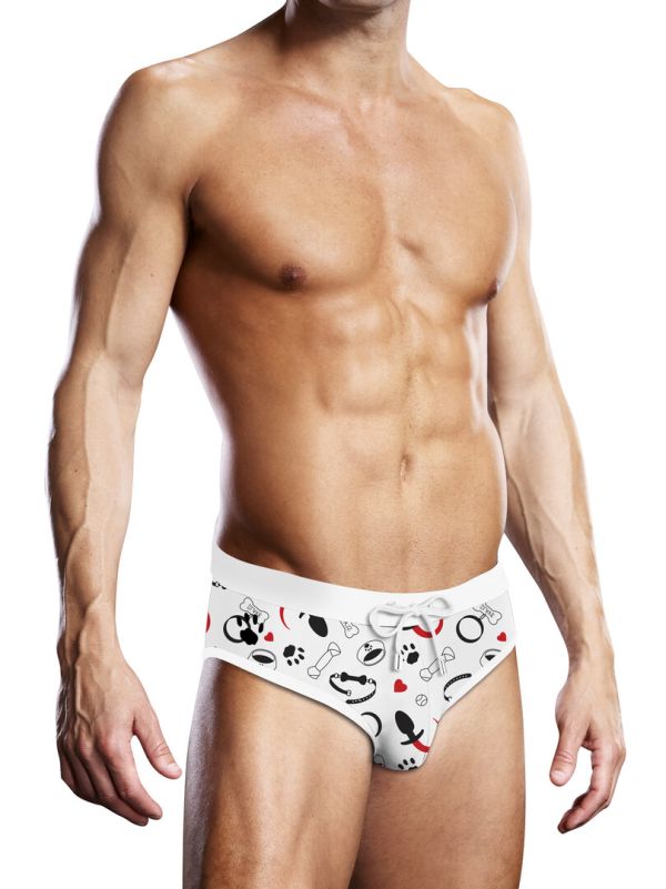 Prowler Puppie Print Zwemslip