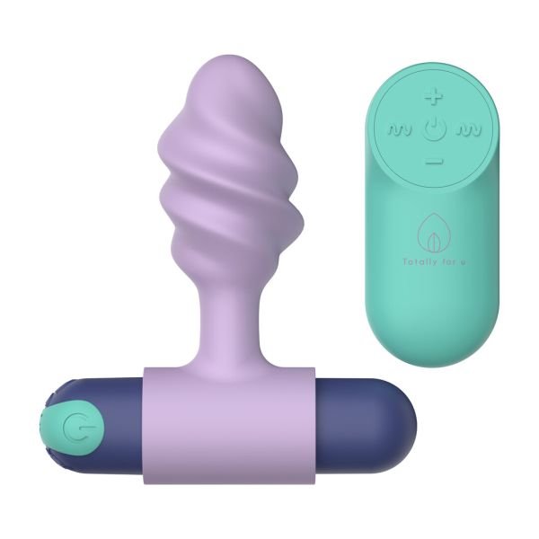Totally For U Twister Dual-Function Plug met Verwijderbare Triller