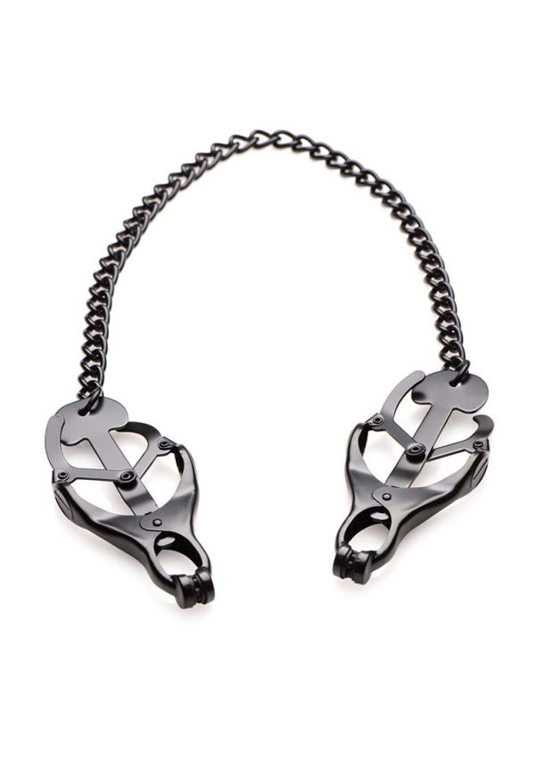 XR Brands Monarch Noir klaver klemmen zwart staal