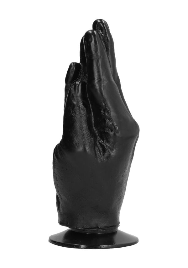 All Black Fisting Dildo 21cm Groot Gat PVC