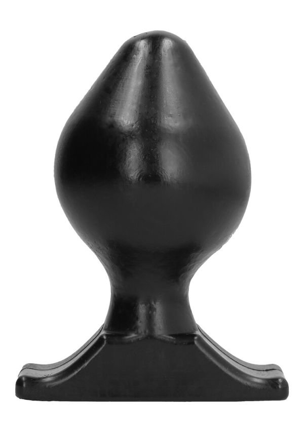 All Black flexibel anaal plug 16 cm