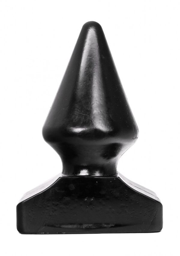 All Black plug kegel progressief 23 cm